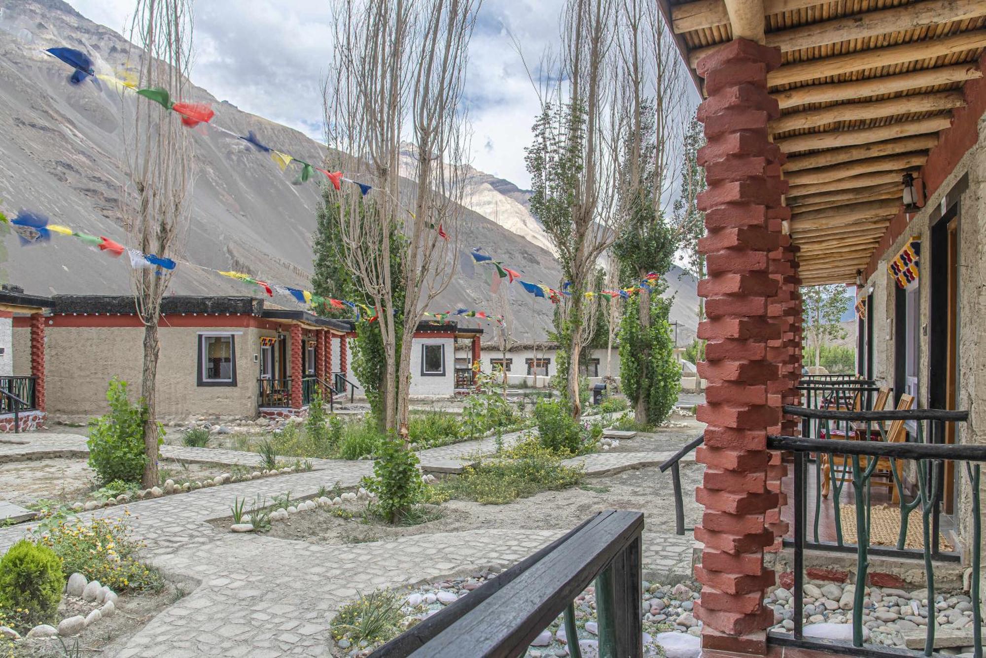 Echor Mud Huts Tabo, Spiti Valley Каза Екстериор снимка