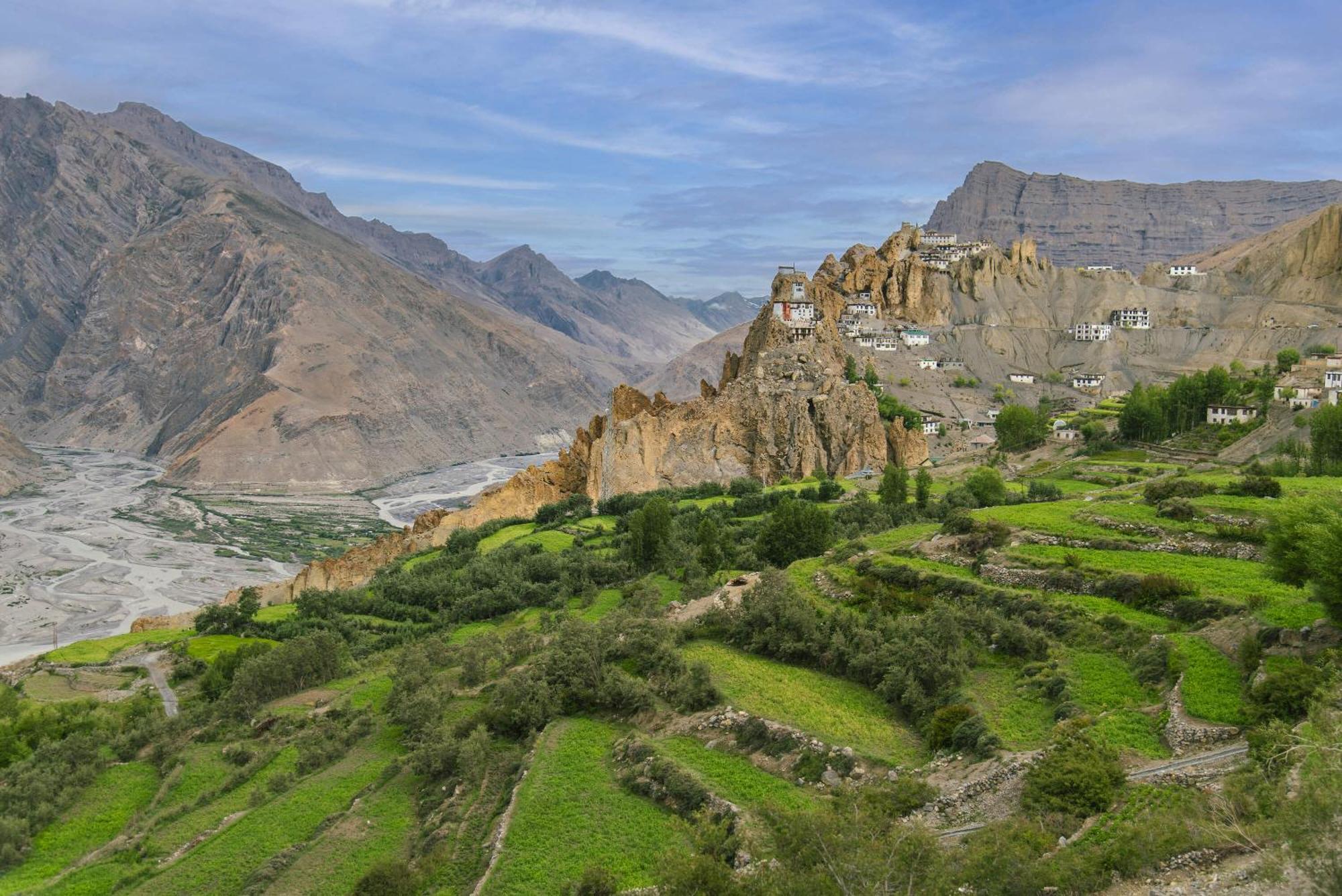 Echor Mud Huts Tabo, Spiti Valley Каза Екстериор снимка